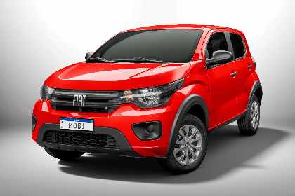 Fiat Mobi Vermelho