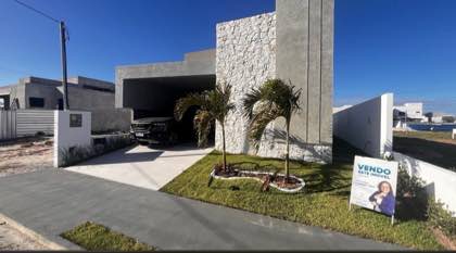 Casa 3/4 sendo 1 suíte área gourmet com piscina, Condomínio Padang Barra dos Coqueiros