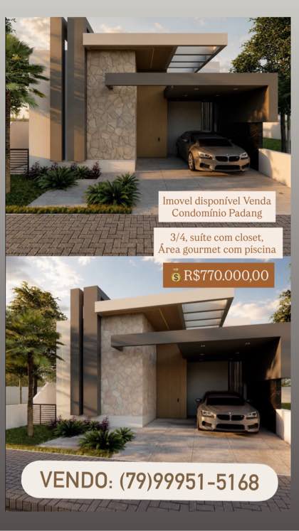 Casa no Condomínio Padang